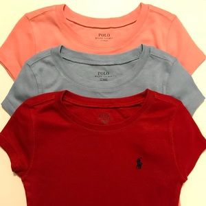 NWT Girls Ralph Lauren Crewneck T-Shirts